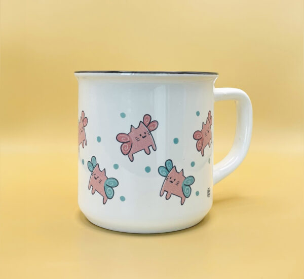 Tofi the Cat Fairy | Ceramic Coffee Mug