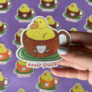 good duck sticker